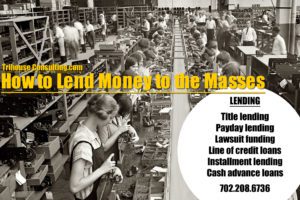 The Business of Lending Money