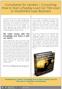 How to Start a Loan Business