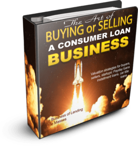 How to value a consumer loan business: Payday Loans, Car Title Loans, Installment Loans