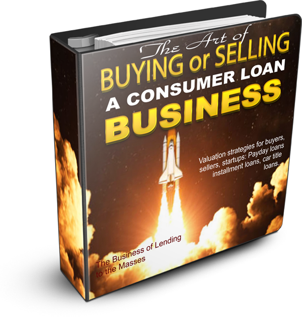 How to value a consumer loan business: Payday Loans, Car Title Loans, Installment Loans